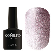 Гель-лак Komilfo 9D Cat's eye Nude №03 кошачий глаз, лиловый, 8 мл