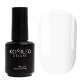 Gel polish Komilfo Deluxe Series No. D003 white enamel, 15 ml