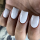 Gel polish Komilfo Deluxe Series No. D003 white enamel, 15 ml