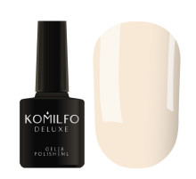 Gel polish Komilfo Deluxe Series No. D005 light cream-pink enamel, 8 ml