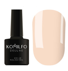 Gel polish Komilfo Deluxe Series No. D006 body nude enamel, 8 ml