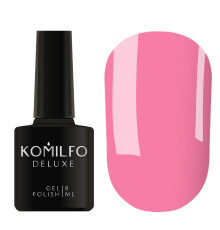 Гель-лак Komilfo Deluxe Series №D022 рожевий емаль, 8 мл