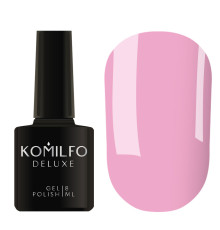 Гель-лак Komilfo Deluxe Series №D023 рожева гвоздика емаль, 8 мл