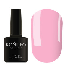 Гель-лак Komilfo Deluxe Series №D024 світло-рожевий емаль, 8 мл