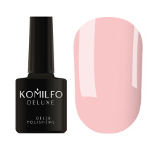 Gel polish Komilfo Deluxe Series No. D025 light muted pink enamel, 8 ml