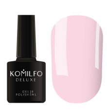 Гель-лак Komilfo Deluxe Series №D028 світлий рожево-ліловий емаль, 8 мл