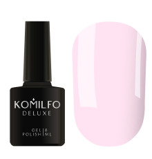 Гель-лак Komilfo Deluxe Series №D033 светлый лилово-розовый эмаль, 8 мл