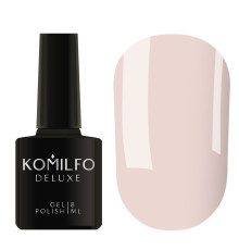 Гель-лак Komilfo Deluxe Series №D035 світлий сіро-ліловий емаль, 8 мл