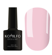 Гель-лак Komilfo Deluxe Series №D037 приглушенний розовувато-ліловий емаль, 8 мл