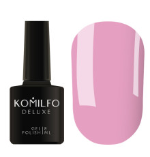 Гель-лак Komilfo Deluxe Series №D040 рожево-ліловий емаль, 8 мл