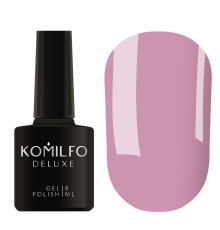 Гель-лак Komilfo Deluxe Series №D041 насичений рожево-ліловий емаль, 8 мл