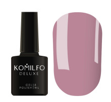 Gel polish Komilfo Deluxe Series No. D042 lavender-purple enamel, 8 ml