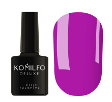 Gel polish Komilfo Deluxe Series No. D047 purple-eggplant enamel, 8 ml