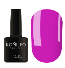 Гель-лак Komilfo Deluxe Series №D048 фуксія емаль, 8 мл
