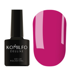 Гель-лак Komilfo Deluxe Series №D050 рожева фуксія емаль, 8 мл