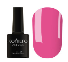 Гель-лак Komilfo Deluxe Series №D051 рожевий барбі емаль, 8 мл