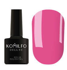 Гель-лак Komilfo Deluxe Series №D051 рожевий барбі емаль, 8 мл