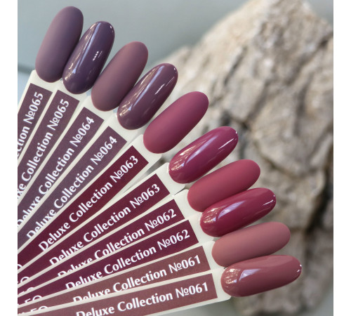 Гель-лак Komilfo Deluxe Series №D062 приглушена марсала емаль, 8 мл
