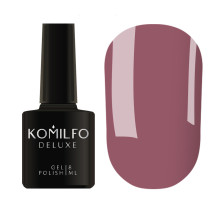 Гель-лак Komilfo Deluxe Series №D063 холодна світла марсала емаль, 8 мл