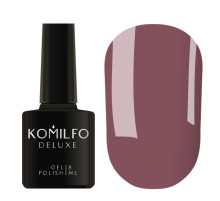 Гель-лак Komilfo Deluxe Series №D064 сіро-бузковий емаль, 8 мл