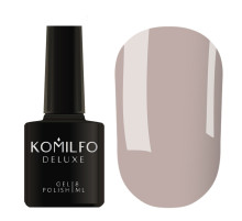 Гель-лак Komilfo Deluxe Series №D068 приглушений сіро-ліловий емаль, 8 мл