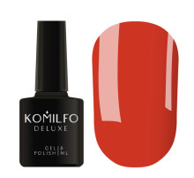 Гель-лак Komilfo Deluxe Series №D079 яскравий червоний емаль, 8 мл