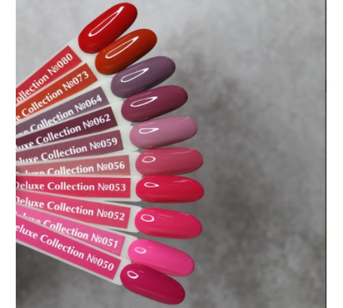 Гель-лак Komilfo Deluxe Series №D080 HEMA/TPO Free, червоний емаль, 8 мл