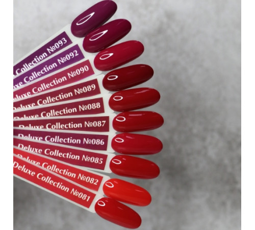 Гель-лак Komilfo Deluxe Series №D081 HEMA/TPO Free, рудо-червоний емаль, 8 мл