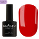 Гель-лак Komilfo Deluxe Series №D082 HEMA/TPO Free, класичний червоний емаль, 8 мл