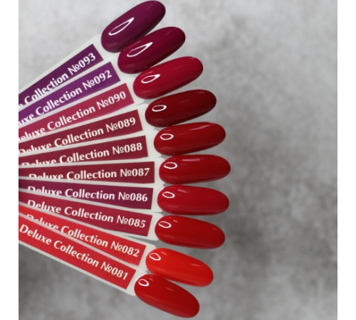 Гель-лак Komilfo Deluxe Series №D086 HEMA/TPO Free, вишнево-червоний емаль, 8 мл