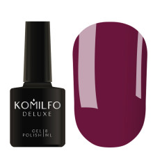 Гель-лак Komilfo Deluxe Series №D093 вечірня марсала емаль, 8 мл