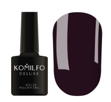 Гель-лак Komilfo Deluxe Series №D102 чорно-фіолетовий емаль, 8 мл