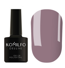 Гель-лак Komilfo Deluxe Series №D111 світлий сіро-фіолетовий емаль, 8 мл