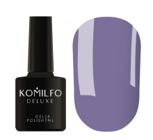 Гель-лак Komilfo Deluxe Series №D117 приглушений світло-синій емаль, 8 мл