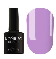 Гель-лак Komilfo Deluxe Series №D121 лавандовий емаль, 8 мл