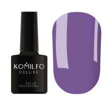 Гель-лак Komilfo Deluxe Series №D124 приглушений синій емаль, 8 мл