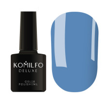 Гель-лак Komilfo Deluxe Series №D131 насичений блакитний емаль 8 мл