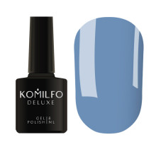Gel polish Komilfo Deluxe Series No. D134 dark blue enamel, 8 ml