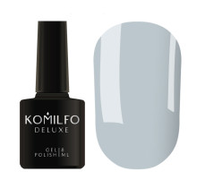 Гель-лак Komilfo Deluxe Series №D137 світлий сіро-блакитний емаль, 8 мл