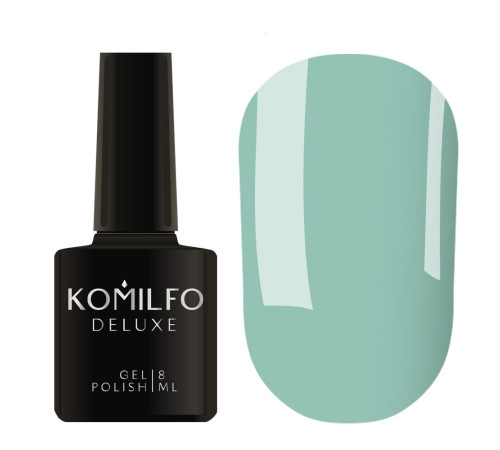 Гель-лак Komilfo Deluxe Series №D143 тіффані емаль, 8 м