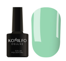 Gel polish Komilfo Deluxe Series No. D148 blue-turquoise enamel, 8 ml