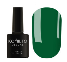 Gel polish Komilfo Deluxe Series No. D153 green enamel, 8 ml