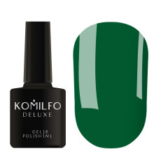 Гель-лак Komilfo Deluxe Series №D153 зеленый эмаль, 8 мл