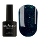 Гель-лак Komilfo Deluxe Series №D156 темно-нефритовий з шимером, 8 мл