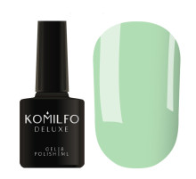 Гель-лак Komilfo Deluxe Series №D161 бирюзово-м`ятний емаль 8 мл