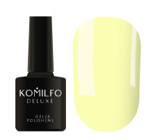 Gel polish Komilfo Deluxe Series No. D168 warm yellow enamel, 8 ml