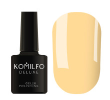 Gel polish Komilfo Deluxe Series No. D170 light peach enamel, 8 ml