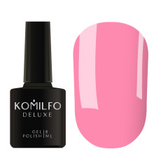 Гель-лак Komilfo Deluxe Series №D177 рожевий емаль, 8 мл
