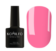 Гель-лак Komilfo Deluxe Series №D179 рожевий барбі емаль, 8 мл