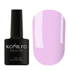 Гель-лак Komilfo Deluxe Series №D184 светло-лиловый эмаль, 8 мл